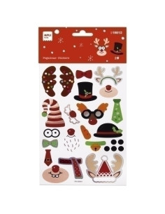 PEGATINAS APLI CONSTRUCCION NAVIDAD 1H