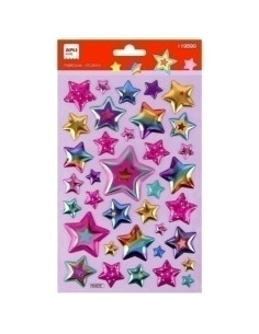 PEGATINAS APLI ESTRELLAS 1H