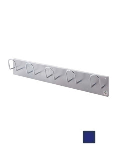 PERCHERO PARED CLINDRO H-15 5 COLGADORES AZUL