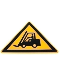 PICTOGRAMA ADHESIVO TARIFOLD PARA SUELO Y PARED  AREA DE MONTACARGAS  430x375 mm BOLSA DE 1