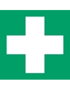 PICTOGRAMA JALEMA  PRIMEROS AUXILIOS  200x200 mm BOLSA DE 1