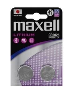 PILAS MAXELL MICRO CR2025 3V BLISTER DE 2 M224