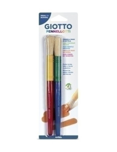 PINCEL GIOTTO MAXI ESCOLAR BLISTER de 2