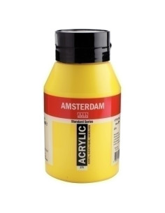 PINTURA ACRILICA AMSTERDAM 1000 ml bote AMARILLO PRIMARIO 275