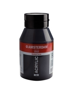 PINTURA ACRILICA AMSTERDAM 1000 ml bote NEGRO OXIDO