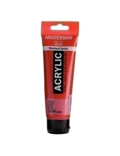 PINTURA ACRILICA AMSTERDAM 120 ml bote CARMIN