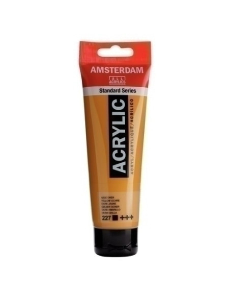 PINTURA ACRILICA AMSTERDAM 120 ml bote OCRE AMARILLO