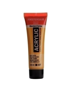 PINTURA ACRILICA AMSTERDAM 20 ml tubo AMARILLO OCRE