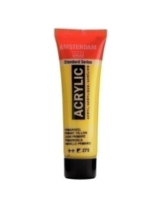 PINTURA ACRILICA AMSTERDAM 20 ml tubo AMARILLO PRIMARIO