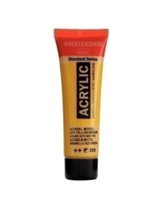 PINTURA ACRILICA AMSTERDAM 20 ml tubo AZO AMARILLO MEDIUM