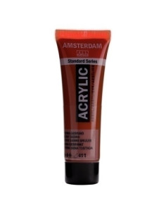 PINTURA ACRILICA AMSTERDAM 20 ml tubo TIERRA SIENNA TOSTADA