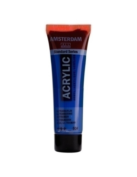 PINTURA ACRILICA AMSTERDAM 20 ml tubo ULTRAMARINO