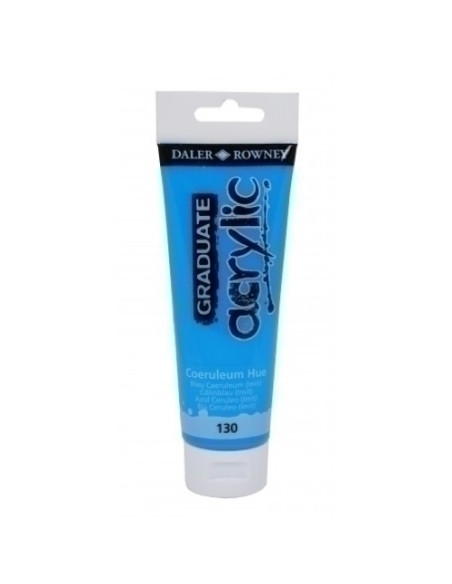 PINTURA ACRILICA DALER ROWNEY GRADUATE 120 ml tubo COERULEUM