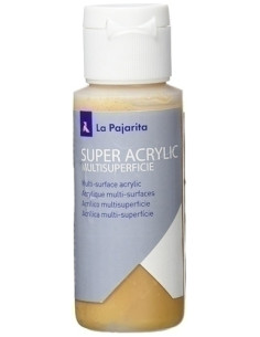 PINTURA ACRILICA LA PAJARITA 60 ml bote GAMUZA A-52