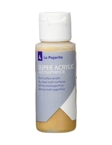 PINTURA ACRILICA LA PAJARITA 60 ml bote GAMUZA A-52
