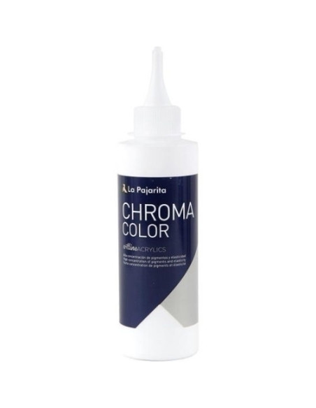 PINTURA ACRILICA LA PAJARITA CHROMA COLOR 20 ml BLANCO DE TITANIO CC-40