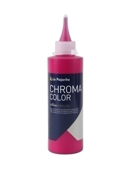 PINTURA ACRILICA LA PAJARITA CHROMA COLOR 20 ml MAGENTA PRIMARIO CC-08