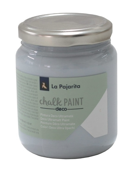PINTURA CHALK PAINT LA PAJARITA 175 ml bote AZUL CRISTAL CP-13