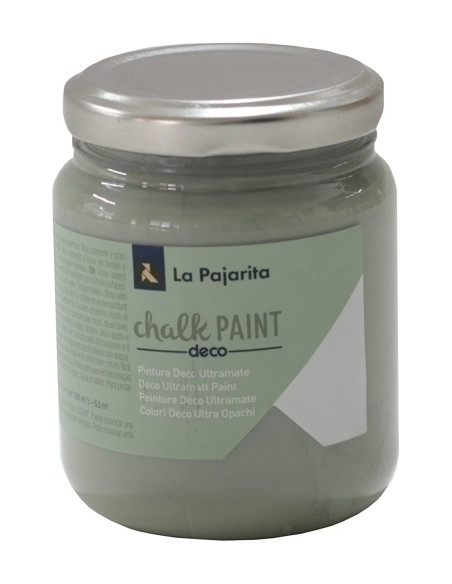PINTURA CHALK PAINT LA PAJARITA 175 ml bote GRIS KIOTO CP-22