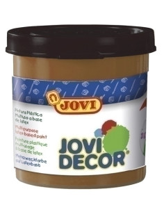 PINTURA LATEX JOVI DECOR  55 ml bote MARRON CAJA de 6