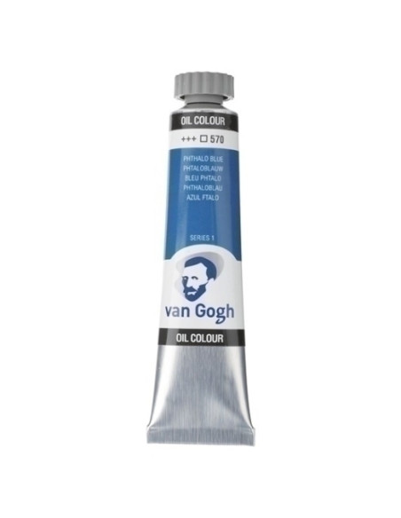 PINTURA OLEO VAN GOGH 20 ML AZUL FTALO
