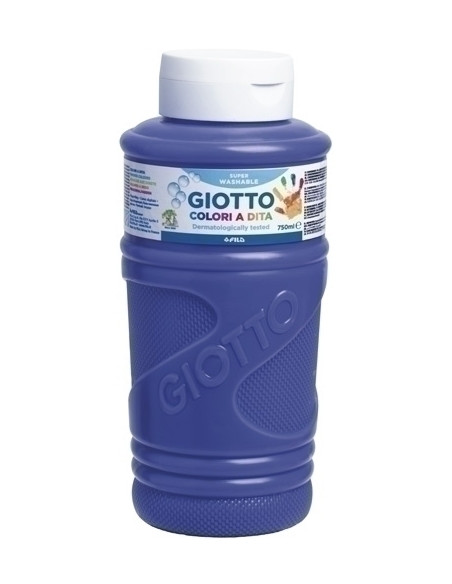 PINTURA de DEDOS GIOTTO 750 ml bote VIOLETA