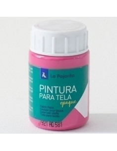 PINTURA para TELA LA PAJARITA 35 ml OPAQUE MAGENTA TO-08