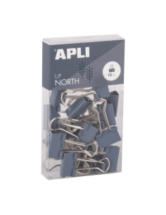 PINZA PALA ABATIBLE APLI UP NORTH AZUL 19 mm CAJA de 15