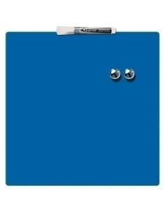 PIZARRA HOGAR MAGNETICA REXEL 36x36 cm AZUL