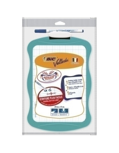 PIZARRA VELLEDA KIDS SCHOOL 20x31 SET MARCADOR AZUL  BORRADOR  PIZARRA DOS SUPERFICIES