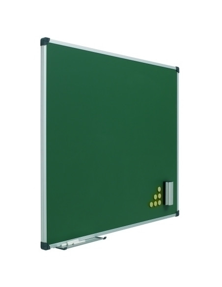 PIZARRA VERDE MAGNETICA PLANNING SISPLAMO VITRIFICADA MARCO ALUMINO 200x120