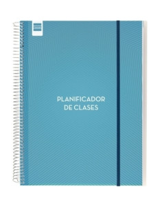 FINOCAM PLANIFICADOR DE CLASES DIARIO DOCENTE ESPIRAL 230X310MM 1DP 199 JORNADAS LECTIVAS
