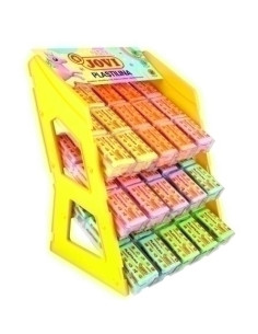 PLASTILINA JOVI 70 PASTILLA 50 gr SURTIDO COLORES PASTEL EXPOSITOR DE 180