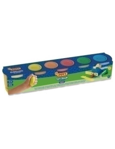 PLASTILINA JOVI BLANDIVER SOFT DOUGH 110 gr SURTIDO NEON CAJA de 5