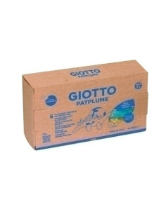 PLASTILINA PATPLUME 350GR CAJA DE 6 COLORES PRIMARIOS