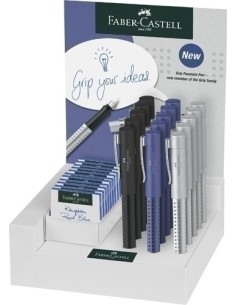 PLUMA FABER-CASTELL GRIP 2011 9F6M EXPOSITOR DE 15
