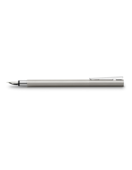 PLUMA FABER-CASTELL NEO SLIM ACERO MATE F