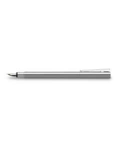 PLUMA FABER-CASTELL NEO SLIM ACERO PULIDO F