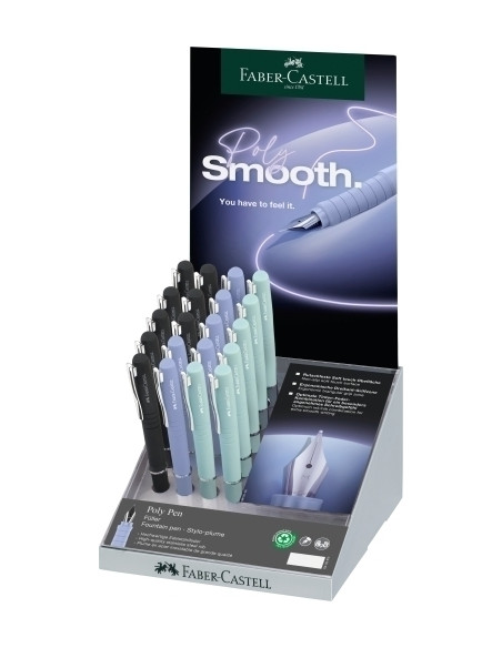 PLUMA FABER-CASTELL POLY PEN EXPOSITOR de 20 SURTIDO