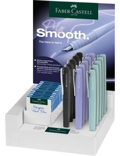 PLUMA FABER-CASTELL POLY PEN EXPOSITOR de 25 SURTIDO