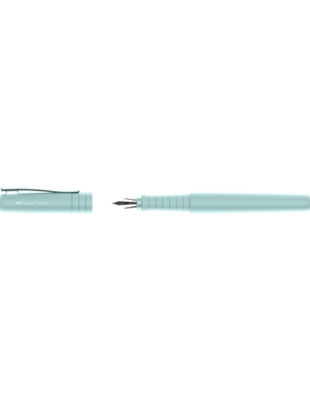 PLUMA FABER-CASTELL POLY PEN TRAZO FINO AZUL CARIBE F