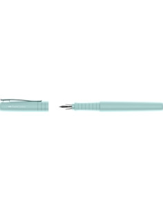 PLUMA FABER-CASTELL POLY PEN TRAZO MEDIO AZUL CARIBE M