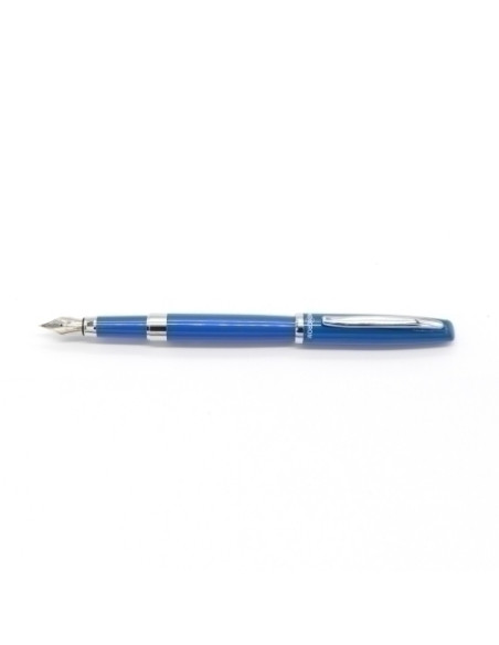 PLUMA INOXCROM PRIME METALICO LACADO AZUL