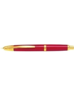PLUMA PILOT CAPLESS RETRACTIL 1500 ORO ROJO M
