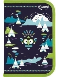 PLUMIER CREMALLERA MAPED 1 PISO TOTEM 31 PIEZAS