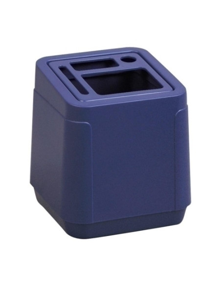PORTA LAPICES ARTES PLASTICO CUADRADO