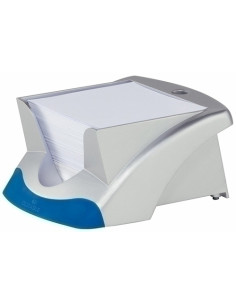 PORTA NOTAS CPAPEL DURABLE METALICO PLATEADO