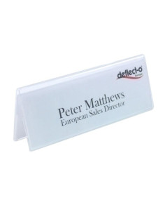 PORTA-NOMBRES MESA FAIBO A6 HORIZONTAL