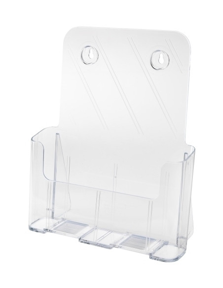 PORTAFOLLETOS SOBREMESA DEFLECT-O A4 VERTICAL 1 COMPARTIMENTO RESPALDO ALTO CRISTAL