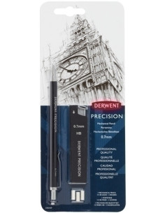 PORTAMINAS DERWENT PRECISION METALICO HB 07 mm